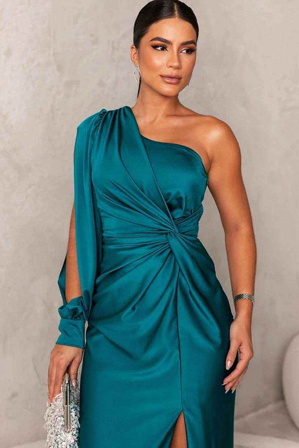 Lucia™ Satynowa sukienka