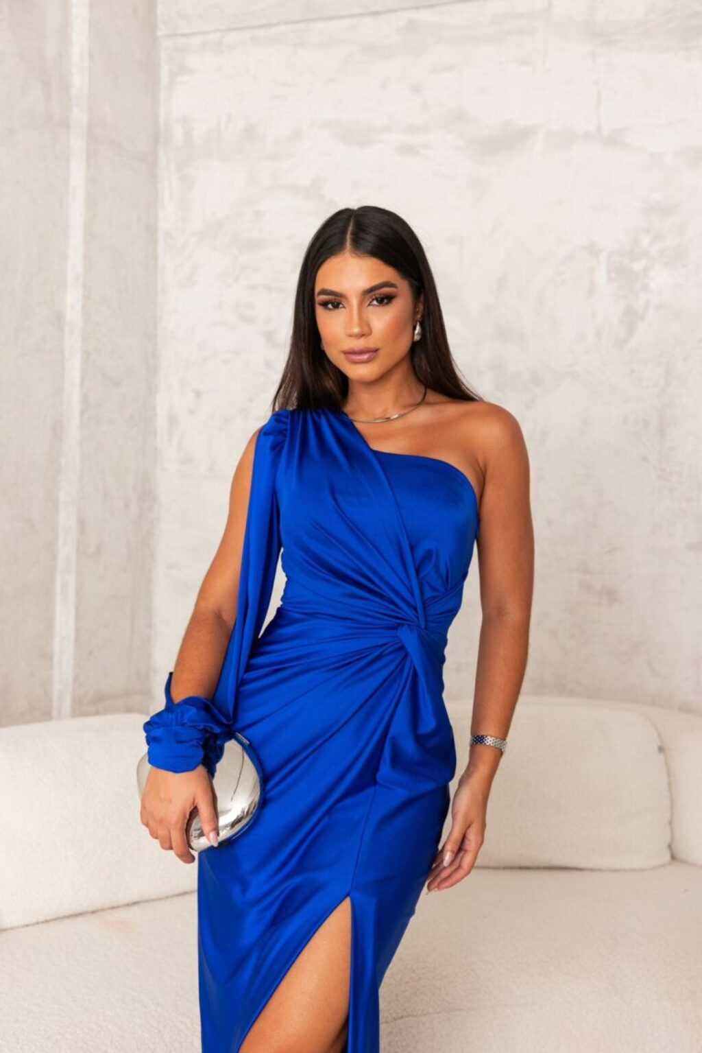 Lucia™ Satynowa sukienka