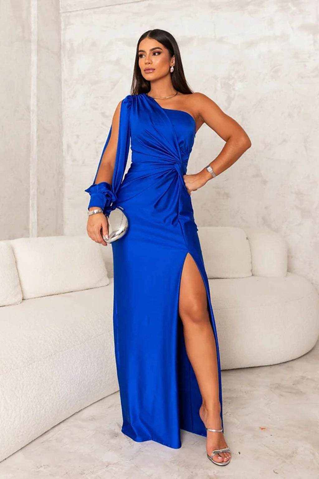 Lucia™ Satynowa sukienka