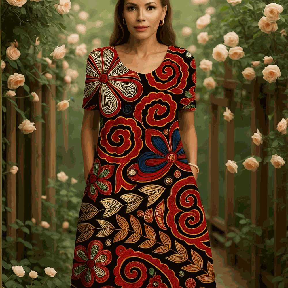 Heather - Klasyczna sukienka